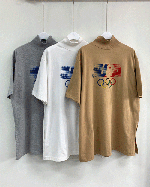 올림픽 반팔 티셔츠